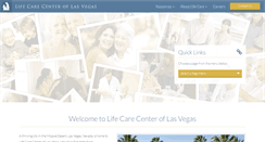 Desktop Screenshot of lifecarecenteroflasvegas.com